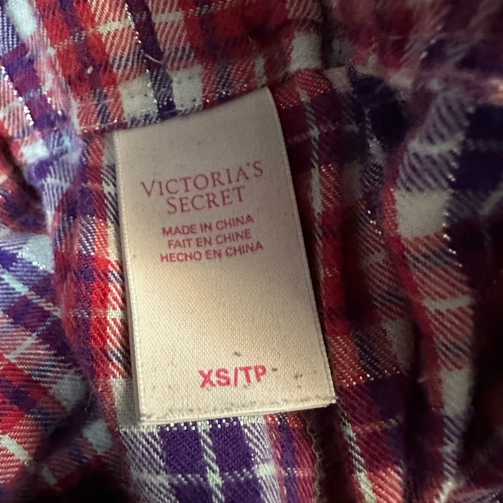 2 pairs of Victoria’s secret pajama bottoms